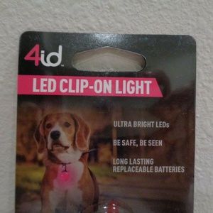 4id New LED CLIP-ON LIGHT Pink